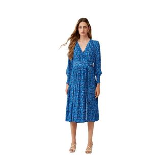 Suncoo Kleedjes, Dames, Veelkleurig, L, Céline Wrap Dress