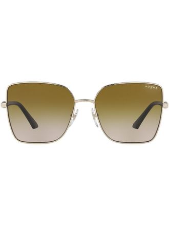 Vogue Eyewear Occhiali da sole oversize - Oro