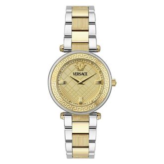 Versace Reve Quartz Gold Dial Ladies Watch VE8B00324