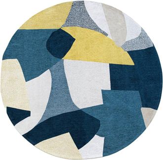 Louis De Poortere Alfombra de poliéster multicolor, 240x240 cm