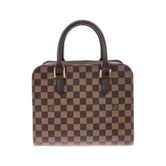 Louis Vuitton Pre-owned Canvas Handbag - Dames - Pre-owned - Bruin - Maat: ONE Size