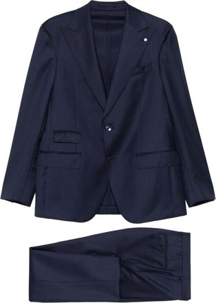 Luigi Bianchi Mantova Completo in lana - Blu