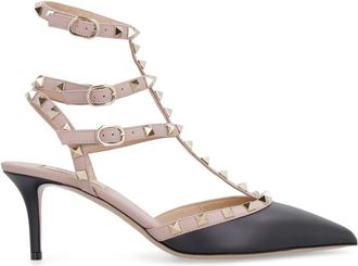 Valentino Garavani Black Rockstud Heels