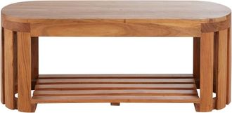 Maisons du monde Banco de madera de acacia