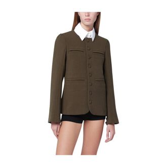 Namacheko Button Single-Breasted Jacket - female - Namacheko - Light Jackets - Green - 3XS - Jackets