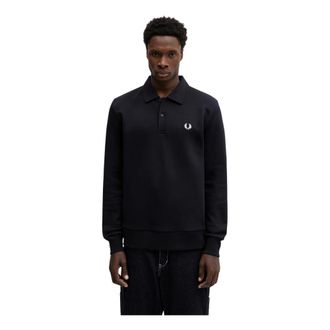 Fred Perry Hoodies & sweatvesten, Heren, Blauw, L, Sweatshirts