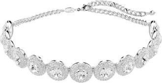 Swarovski Una Angelic Rhodium Plated Choker Necklace