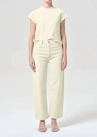 A Gold E Ren Jeans In Lemon Zest