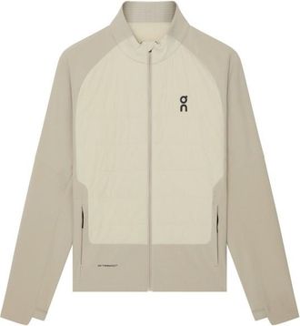 On Weather Hybrid Jacket Laufjacke f&uuml;r Herren | beige