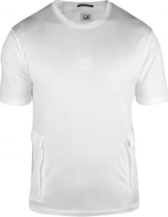 C.P. Company Metropolis T-Shirt - Heren - T-shirts - Wit - 2XL - Katoen - Tops