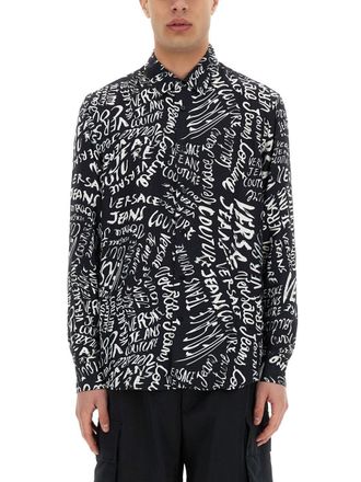 Versace Jeans Couture Logomania Print Shirt