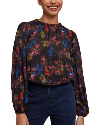 Bella Dahl Elastic Shirred Top