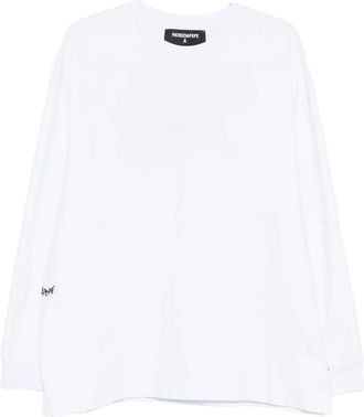 Patrizia Pepe Felpa a maniche lunghe - Bianco