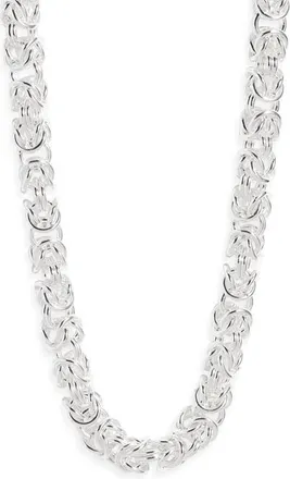 Nest Byzantine Chain Necklace in Silver at Nordstrom