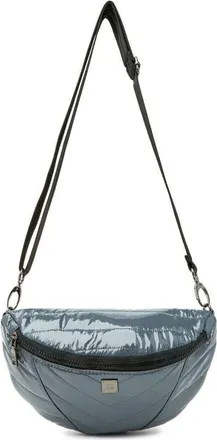 Think Royln Little Runaway Shoulder Bag in Carbon Patent at Nordstrom