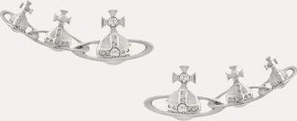 Vivienne Westwood Candy Earrings Silver Cubic Zirconia Women