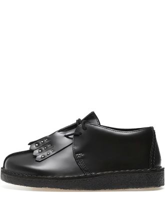 Clarks Desert Trek studded shoes - Black