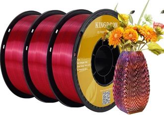 OEM Filamento Para Impresora 3d, Acabado Sedoso, Bobina De 3 Kg, 3 Kg Rojo Oro Azul
