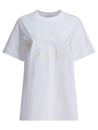 Givenchy T-Shirt With Givenchy Paris Logo