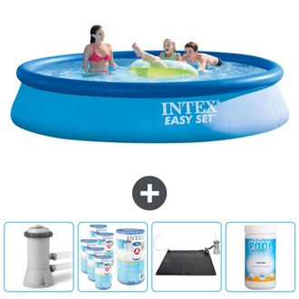 Intex Piscina Easy Set Redonda - 396x84 Cm - 7-piezas Scb92