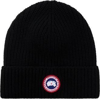 Canada Goose Accessoires, Heren, Zwart, ONE Size, Stijlvolle Beanies Hoeden voor Alle Seizoenen