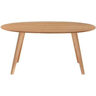 Miliboo Tavolo da pranzo design scandinavo ovale quercia L160 MARIK