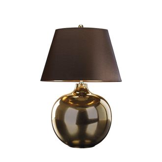 Netlighting Ottoman 1 Light Table Lamp Bronze E27