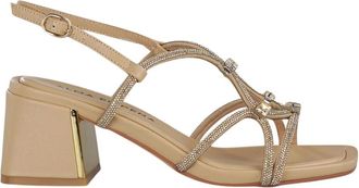 Alma En Pena Alma EN Pena, Schoenen, Dames, Bruin, 39 EU, Sandaal met bandhakdetail