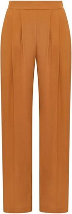 Maliparmi Maliparmi, Broeken, Dames, Bruin, L, Wide Broeken