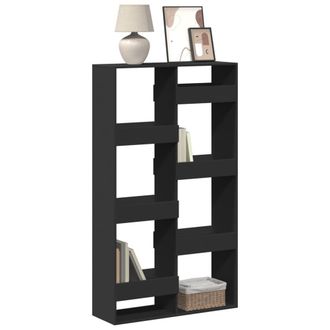 Berkfield Home Bookcase Black 100x33x175 cm Engineered Wood | Size: 100 x 33 x 175 cm
