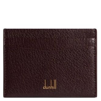 Dunhill Duke Fine Leather Card Case - Burgundy