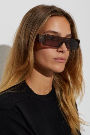 Rick Owens Sunglasses, Unisex, Brown