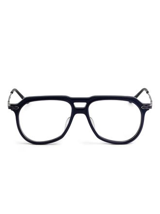 Matsuda geometrische bril - Blauw