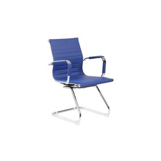 Serena Serena - Poltrona Attesa Dallas In Pu Con Braccioli Group Blu - HC9813G