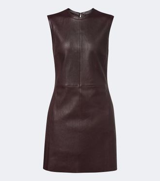 Stouls Dollie leather minidress