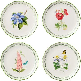 Certified International Mirabella Set Of 4 Salad Plates