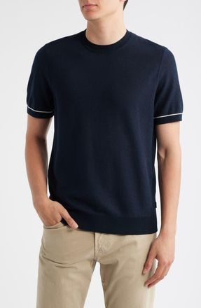 BOSS Jianfranco Cotton T-Shirt in Dark Blue at Nordstrom, Size X-Large