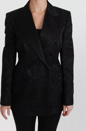 Dolce & Gabbana wool silk single breasted blazer