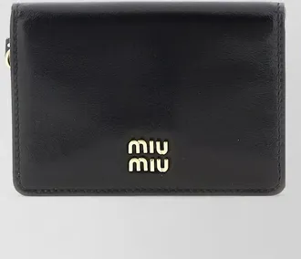 Miu Miu softy lux nappa clutch wallet keychain