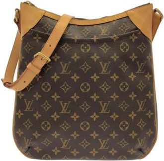 Louis Vuitton Pre-owned Odeon Monogram Schoudertas - Dames - Vintage Schoudertas - Bruin - ONE Size - Vintage