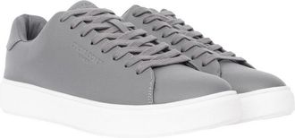 Duck and Cover Heren Kremes PU-trainers met lederlook (Taupe)