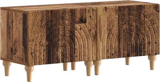 vidaXL Mueble De Tv Alkmaar Madera Envejecida Madera De Ingenier&iacute;a Vidaxl