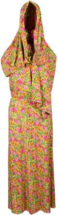 Magda Butrym Elegante Viscose Elastaan Jurk - Dames - Maxi kleedjes - Veelkleurig - S - Kleedjes