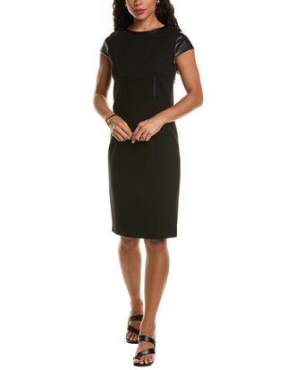 Elie Tahari Ponte Sheath Dress