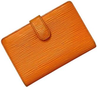 Louis Vuitton Pre-owned Wallet (bi-fold) - unisex - Vintage Accessoires - Oranje - ONE Size - Leer - Vintage