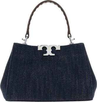 Tory Burch Denim Eleanor Mini Satchel