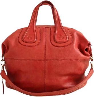 Givenchy Pre-owned Leren Handtas - Dames - Vintage Handtas - Rood - ONE Size - Leer - Vintage