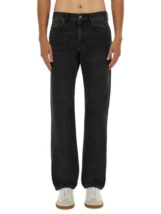 Isabel Marant Black Mid Rise Jeans