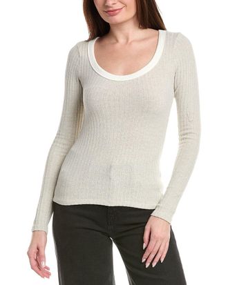 Project Social T Whats The Scoop Washed Rib Top