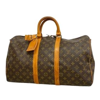 Louis Vuitton Pre-owned Boston Bag - unisex - Louis Vuitton Vintage - Vintage Weekend Bags - Brown - ONE SIZE - Pre-owned